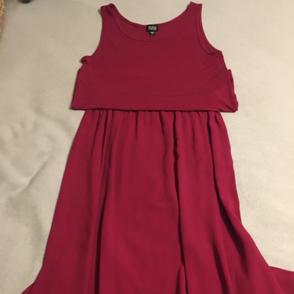 Eileen Fisher Silk tank w Skirt